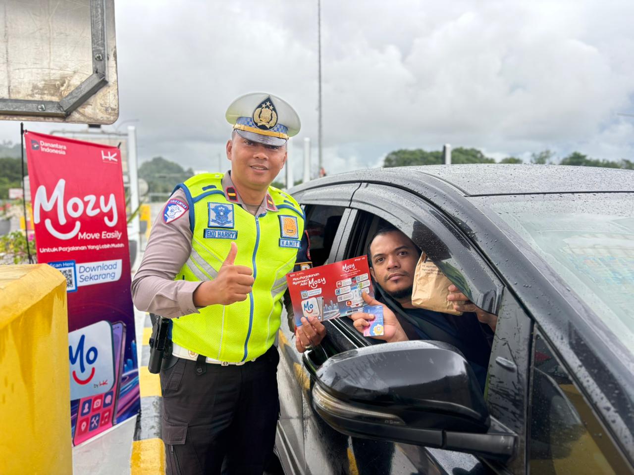 Operasi Simpatik di Tol Padang–Sicincin, PJR Polda Sumbar Imbau Pengguna Jalan Utamakan Keselamatan