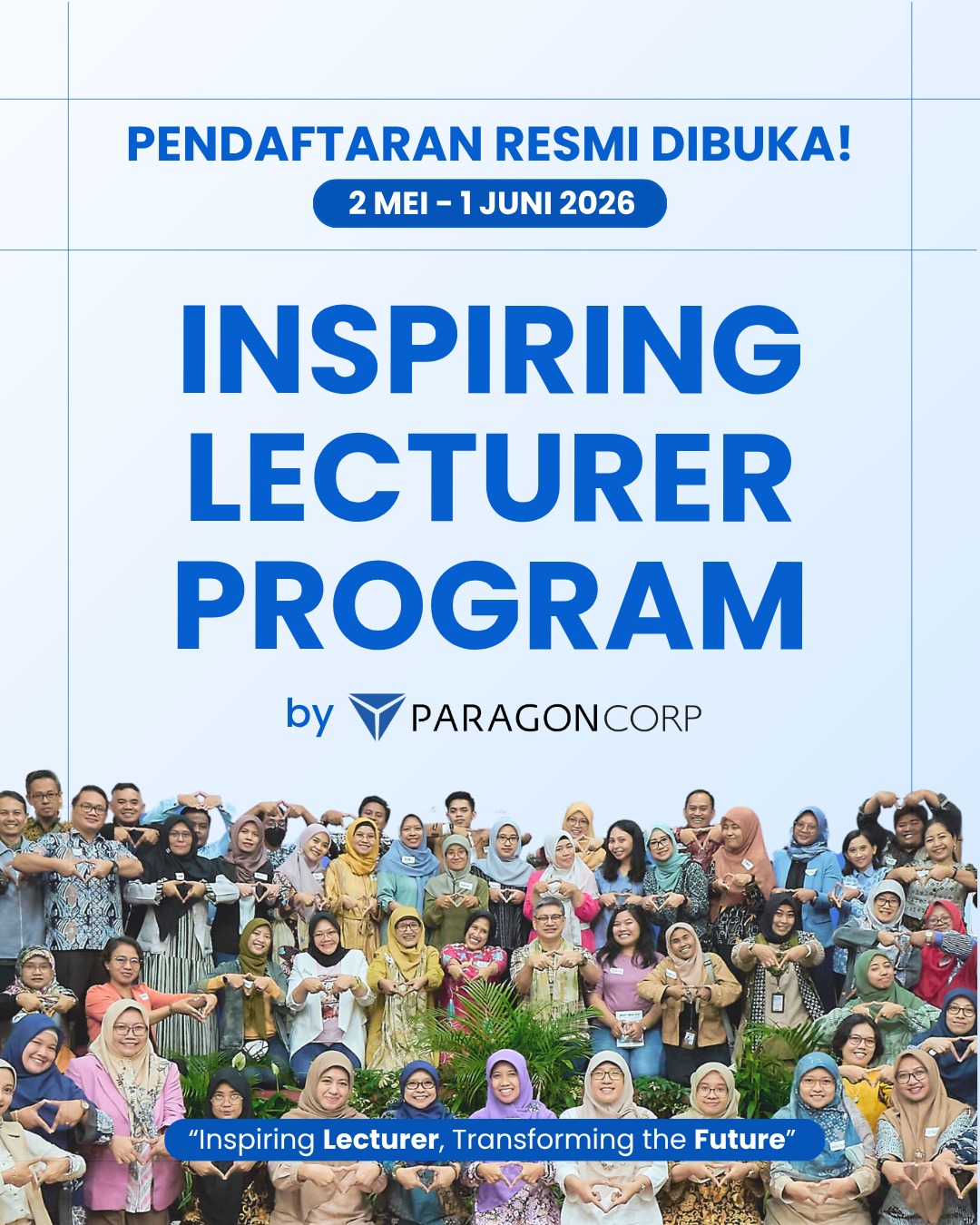 ParagonCorp Buka Pendaftaran Inspiring Lecturer Program 2026