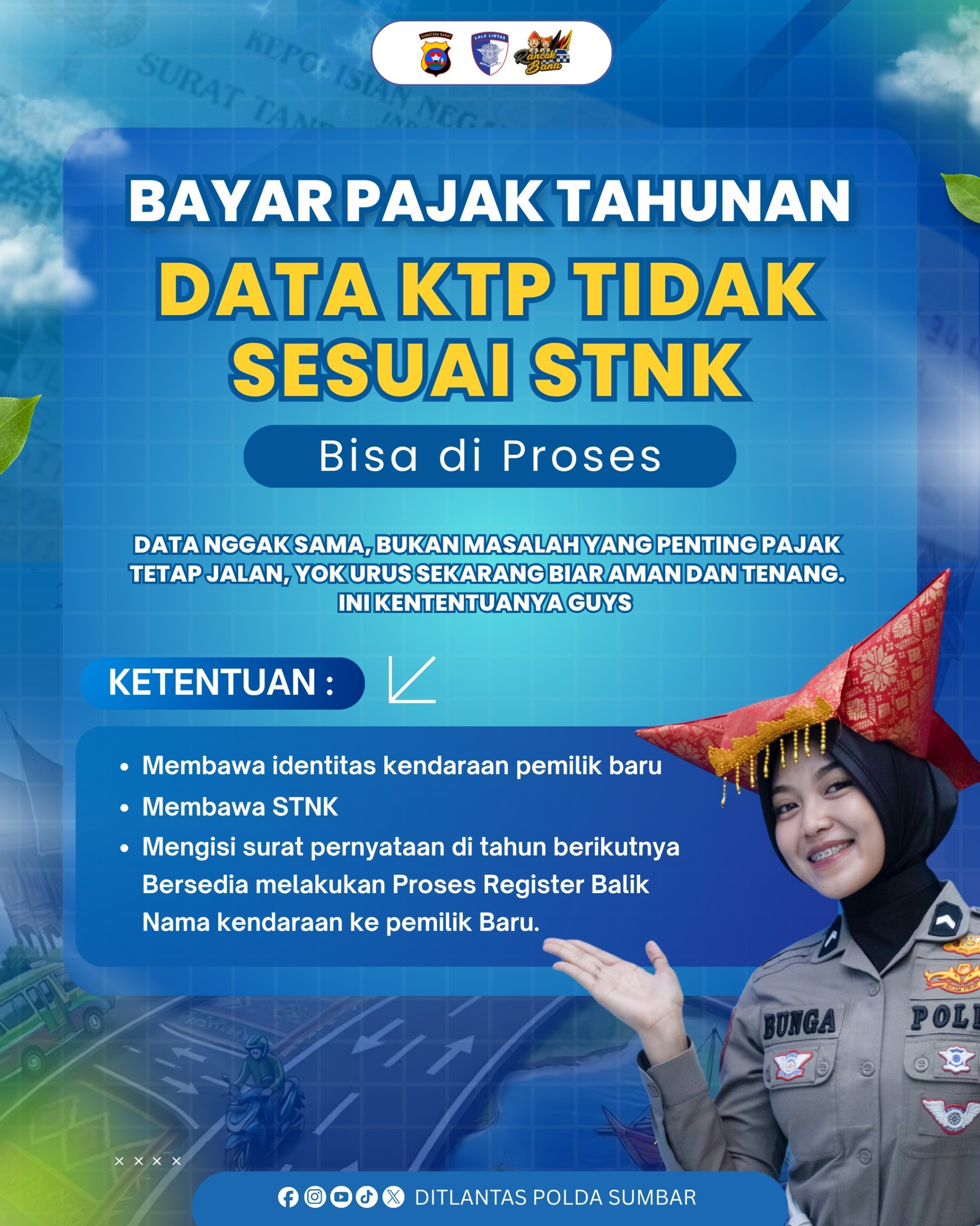 Samsat Padang diserbu pemilik kendaraan