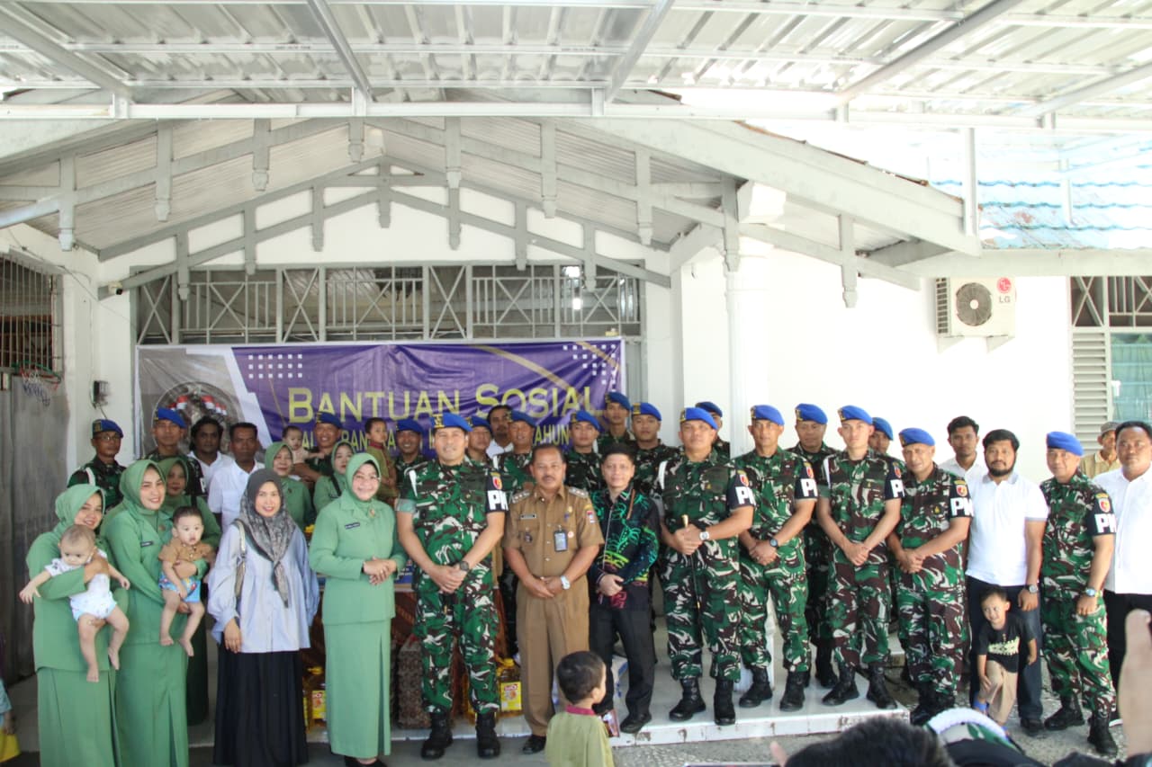 POMAD Peduli Anak Yatim, Pomdam Tuanku Imam Bonjol Salurkan Bantuan ke Panti Asuhan di Padang