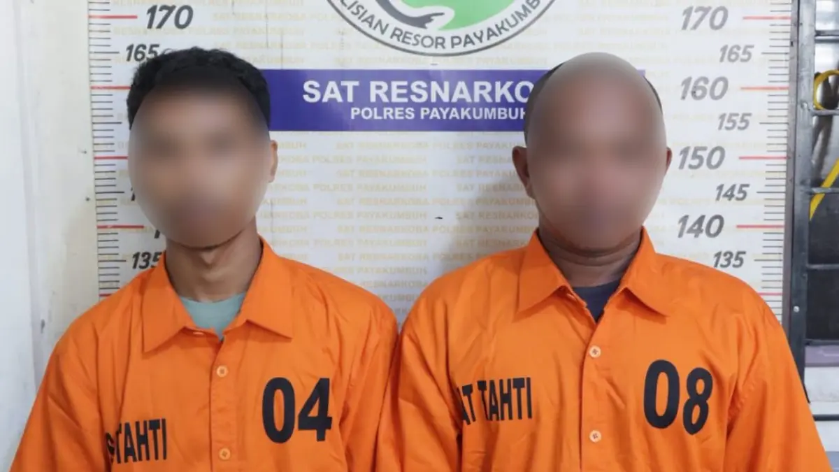 Dua Pengedar Narkoba Ditangkap di Payakumbuh, Polisi Sita Ekstasi dan Sabu