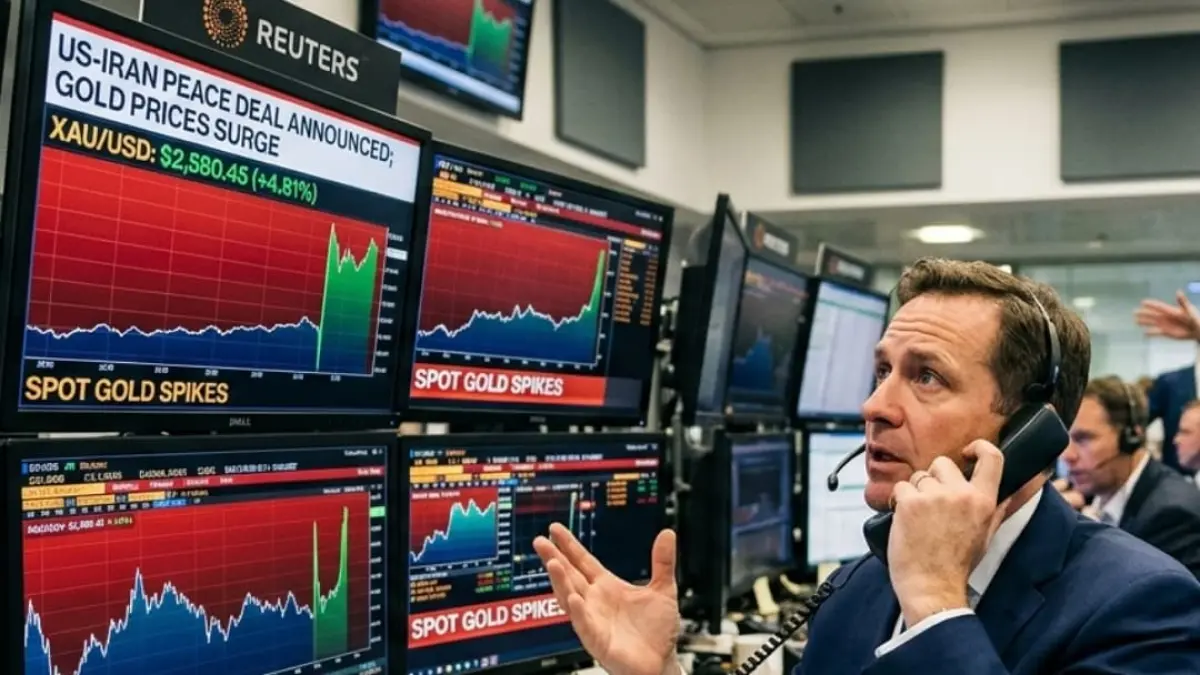 Perdamaian AS-Iran Dorong Harga Emas Dunia Tembus US$4.317 per Ons