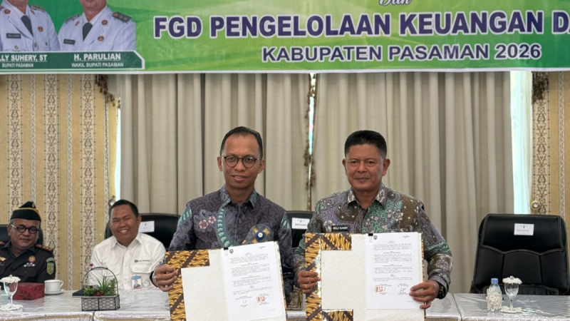 Percepat ETPD, Pemkab Pasaman Kolaborasi dengan Bank Nagari