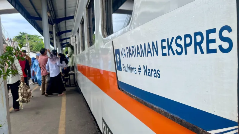 KAI Sumbar Siapkan 18.122 Tiket Kereta Lokal Jelang Akhir Libur Sekolah